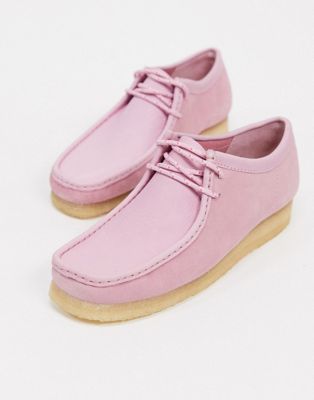 pink wallabees shoes