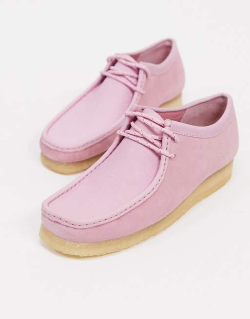 Clarks wallabee outlet rose