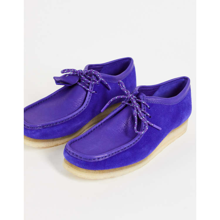 Clarks wallabee hot sale deep purple