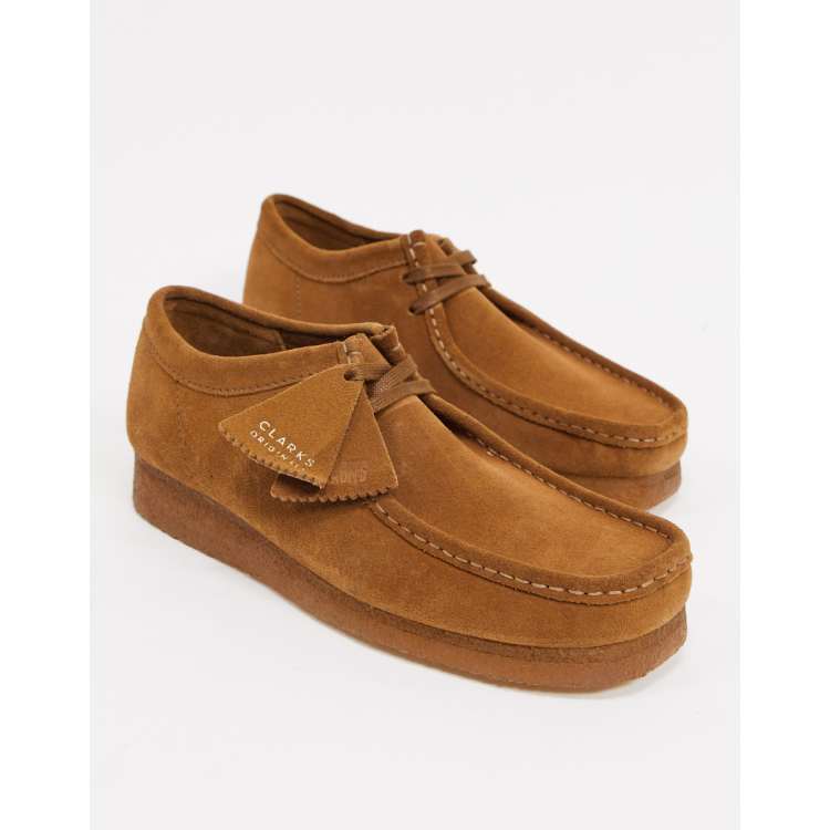 Clarks originals wallabee store tan leather