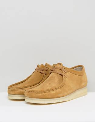 asos clarks wallabees