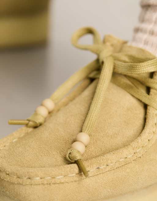 Clarks Originals Wallacraft Bee stacked sole boots in maple