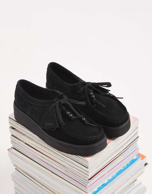 Clarks Originals - Wallacraft Bey - Sorte sko, 3 af 5