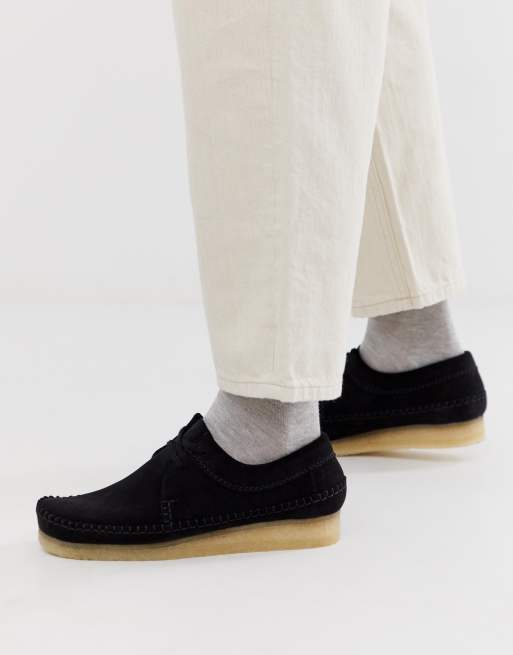 Black clarks hot sale weaver