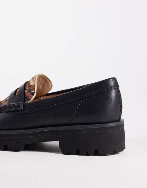 Clarks Originals - Yukoner - Sorte penny-sko , 4 af 4