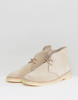 clarks beige desert boots