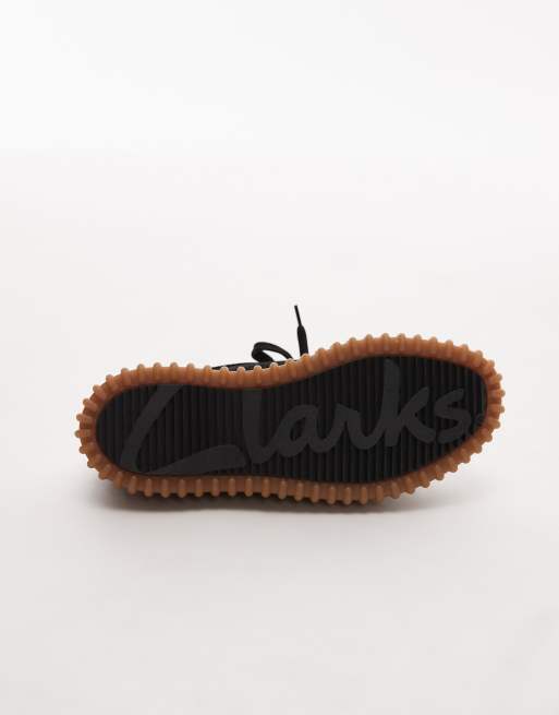 Clarks – Torhill Bee – Czarne zamszowe buty, 2 z 4