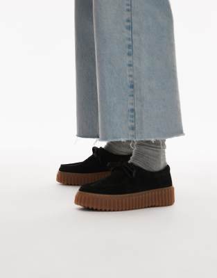 Clarks｜ (Torhill Bee (26181191)) Clarks Beżowe skórzane buty Torhill Bee - Sklep Esdemarca z