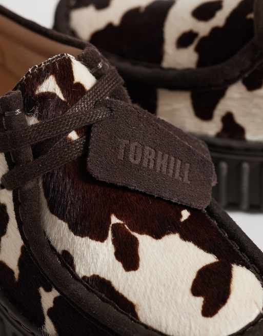 Clarks - Torhill Bee - Schoenen met koeienprint, 2 van 4