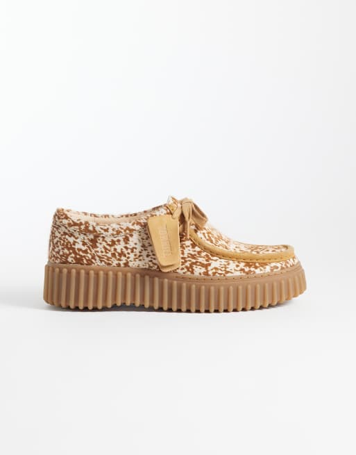 Clarks Torhill Bee Schuhe mit Animal-Print, 2 von 4