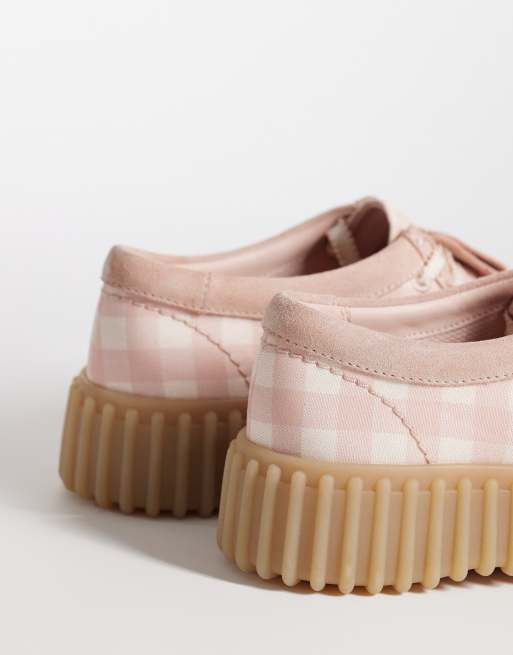 Clarks Torhill Bee shoes in light pink, 4 of 4