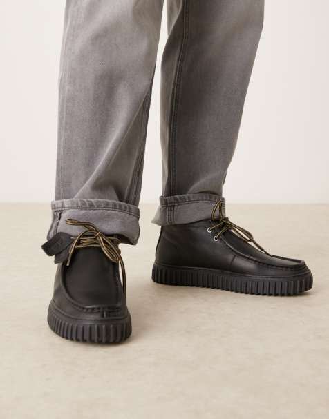 Clarks - Torhill - Chaussures en cuir - Noir - view 1