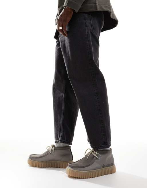 Clarks Torhill Hi ワラビー　ダークグレー　UK8 Clarks Torhill Hi ワラビー ダークグレー UK8