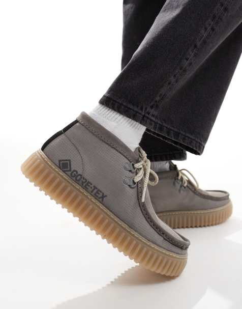 Clarks - Torhill Hi GTX - Schoenen in grijs - view 1