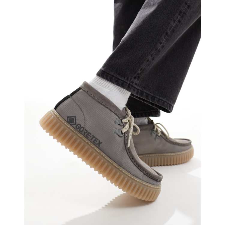 Clarks – Torhill Hi GTX – Szare buty | ASOS