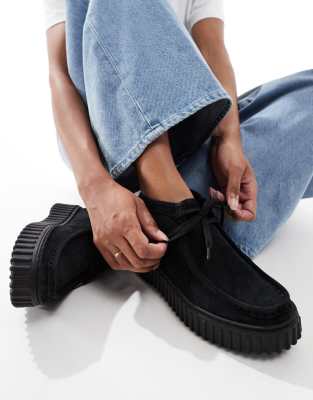 Clarks Originals Clarks Torhill Moss in black