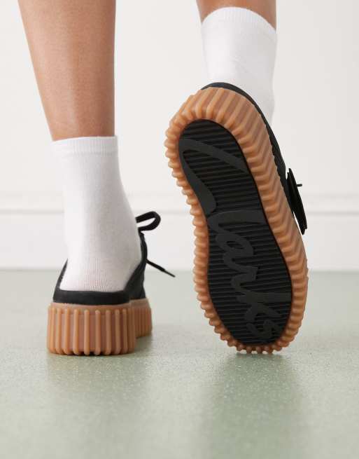Clarks - Torhill - Muiltjes in zwart nubuck, 3 van 4