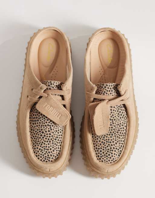 Clarks Torhill Mules mit Animal-Print, 3 von 4