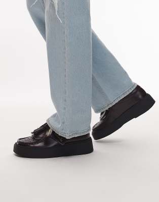  Torview leather tassle shoe  gate