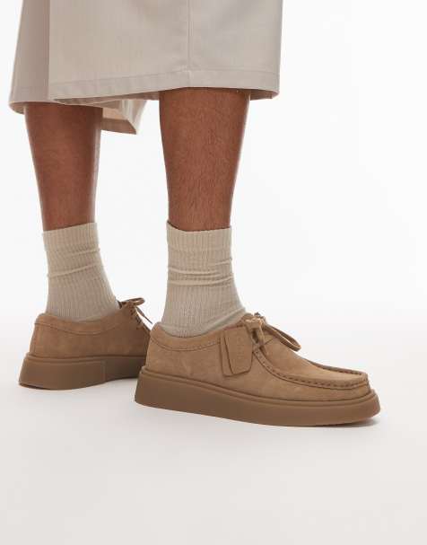 Clarks - Torview - Scarpe in camoscio color sabbia scuro - view 1