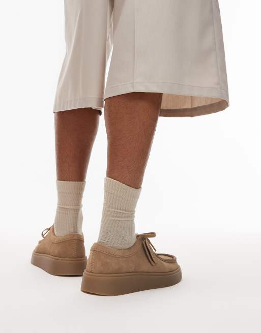 Clarks - Torview - Scarpe in camoscio color sabbia scuro, 3 di 4