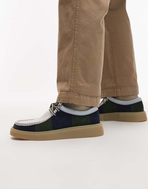 Clarks Torview shoes in navy - view 1