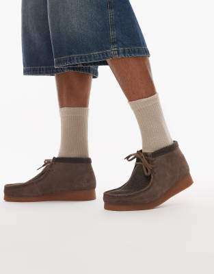 Clarks - Wallabee Evo - Bottines - Marron