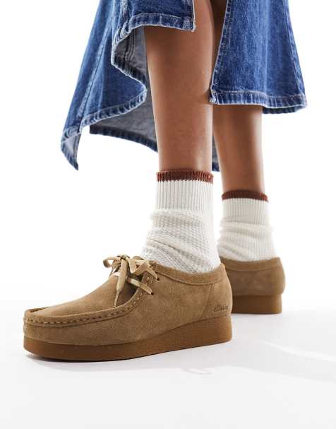 Clarks - Wallabee Evo - Chaussures en daim - Fauve foncé - view 1