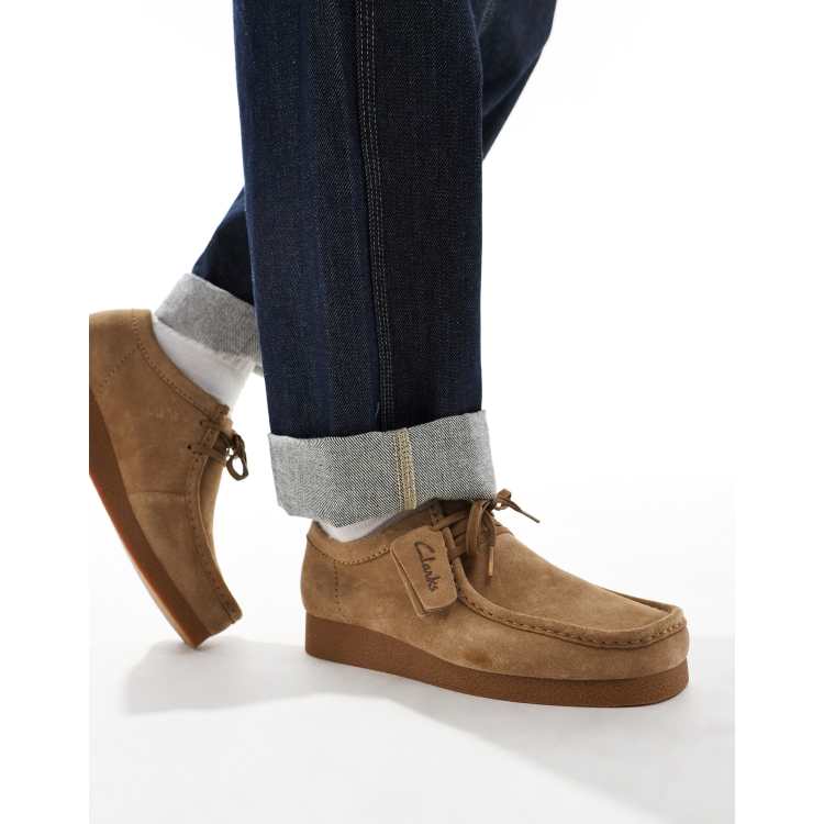 Clarks Wallabee EVO Chaussures Sable foncé ASOS