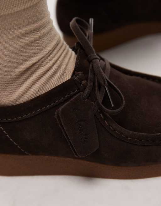 Clarks – Wallabee Evo – Ciemnobrązowe buty, 3 z 4
