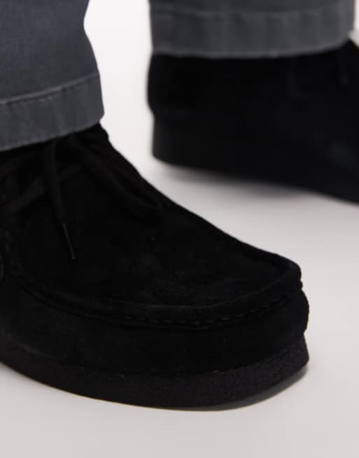 Clarks Wallabee EVO in black | ASOS