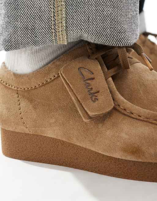 Clarks Wallabee EVO in dark sand | ASOS