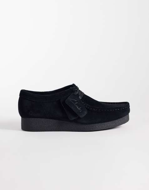 Clarks - Wallabee EVO - Scarpe in camoscio nero - view 1