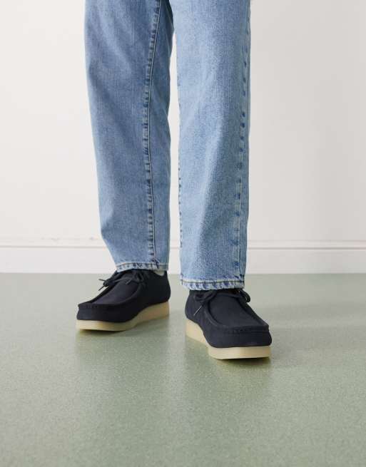 Clarks Desert Bt Evo Navy Suede Polacchine classiche Uomo - Vitiello Calzature