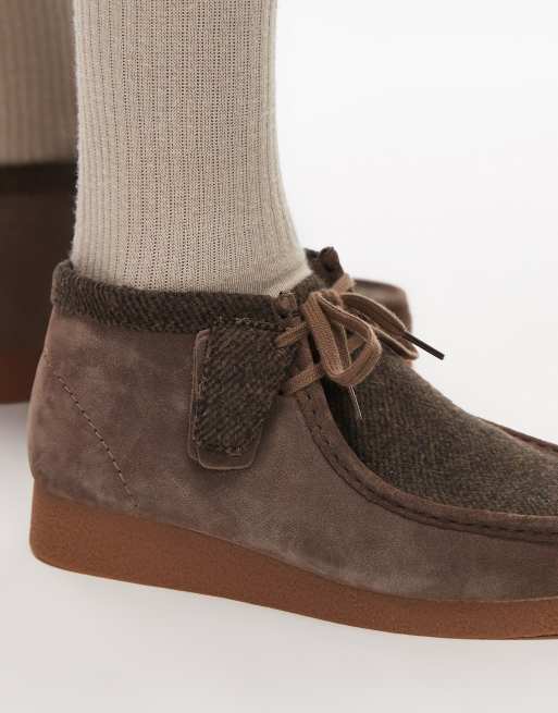 Clarks - Wallabee Evo - Scarponcini marroni, 2 di 4
