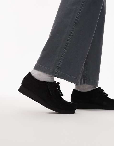 Clarks - Wallabee - EVO - Schoenen in zwart - view 1