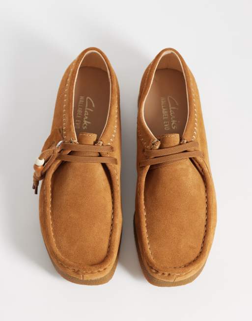 Clarks Wallabee EVOSh buty zamszowe w kolorze ginger, 2 z 4