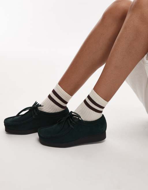 Clarks WallabeeEVOSh【UK5】 Clarks Wallabee EVOSh shoes in ginger