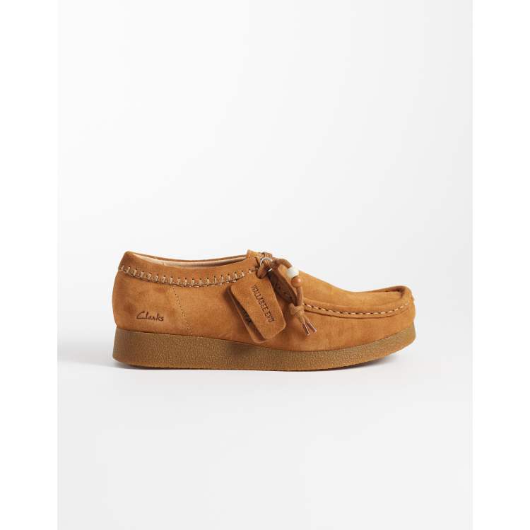 Clarks WallabeeEVOSh【UK5】 Clarks Wallabee EVOSh shoes in ginger
