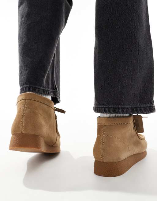 Clarks - Wallabees EVO BT - Scarpe color sabbia scuro, 4 di 4
