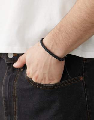 braided bracelet-Black