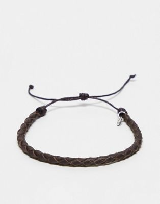 braided bracelet-Black