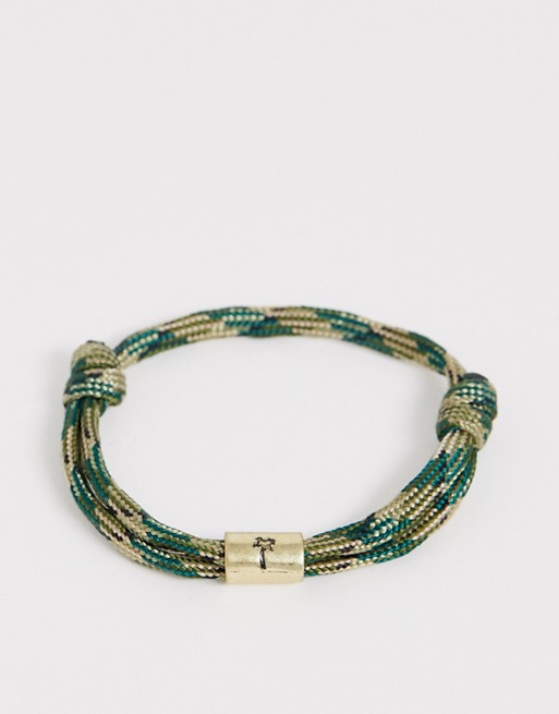 Classics 77 cord bracelet in khaki