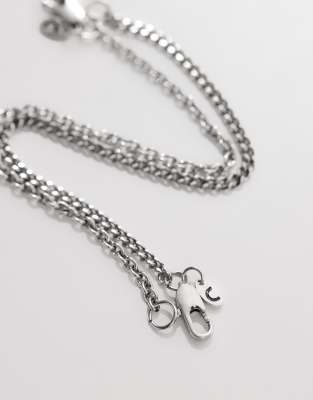 Classics 77 Double Row Chain Bracelet In Silver