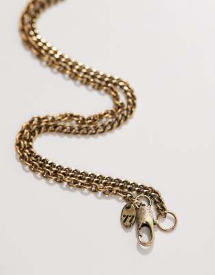Classics 77 Double Row Chain Bracelet In Gold