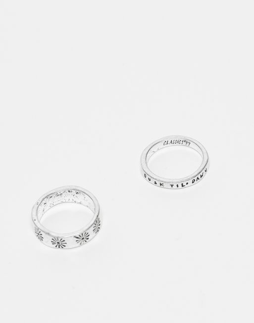  Classics 77 dusk til dawn ring pack in silver