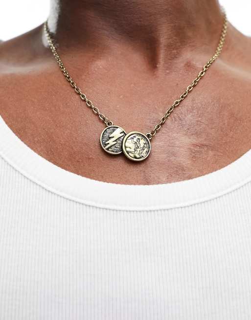 Double coin clearance necklace meaning