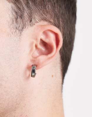 明日値段戻します。Engraved Hoop Earring Amazon.com: Sterling Silver 7/8 Inch Engraved Hoop Earrings