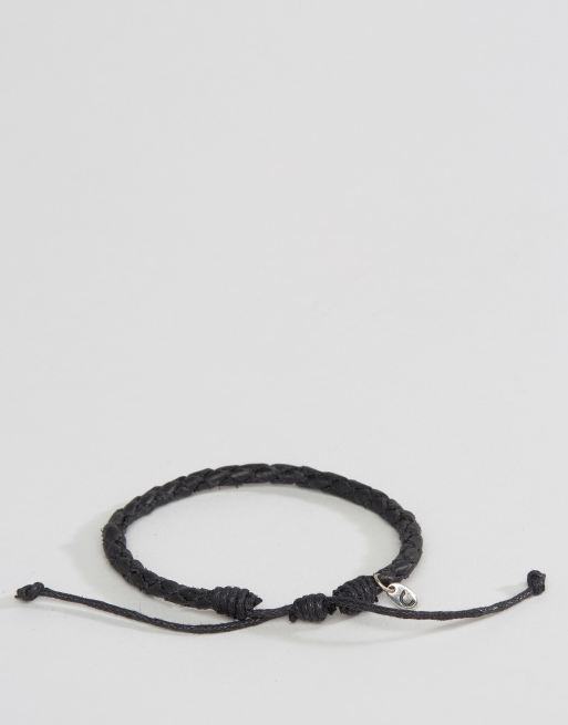 Classics 77 – Geflochtenes, schwarzes Armband, 2 von 4