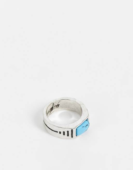 Classics 77 island life relic band ring in silver
